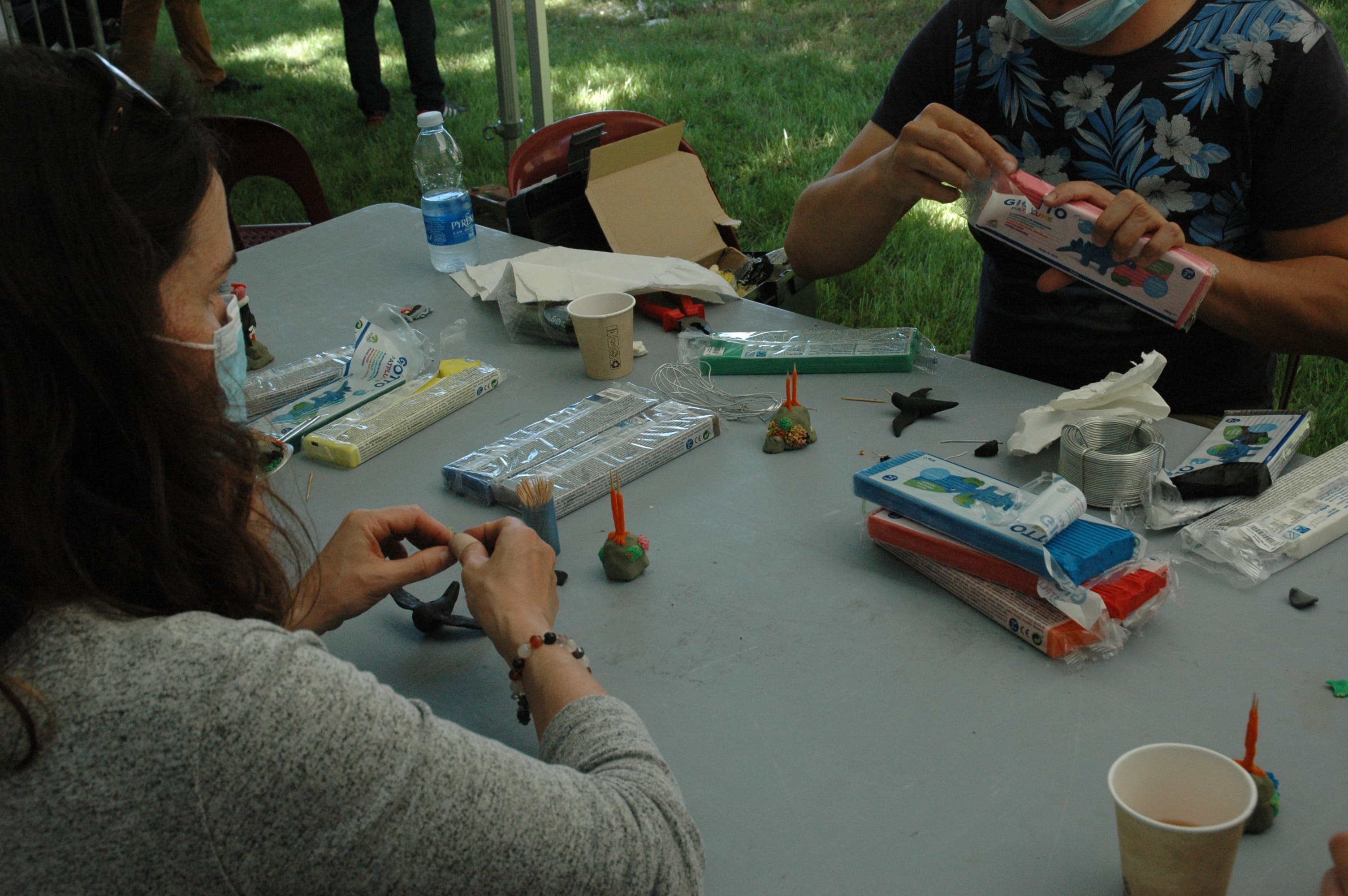 Daniel Virgüez en performance publique