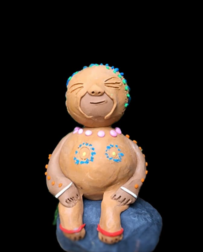 Illustration inspirée de l'art précolombien