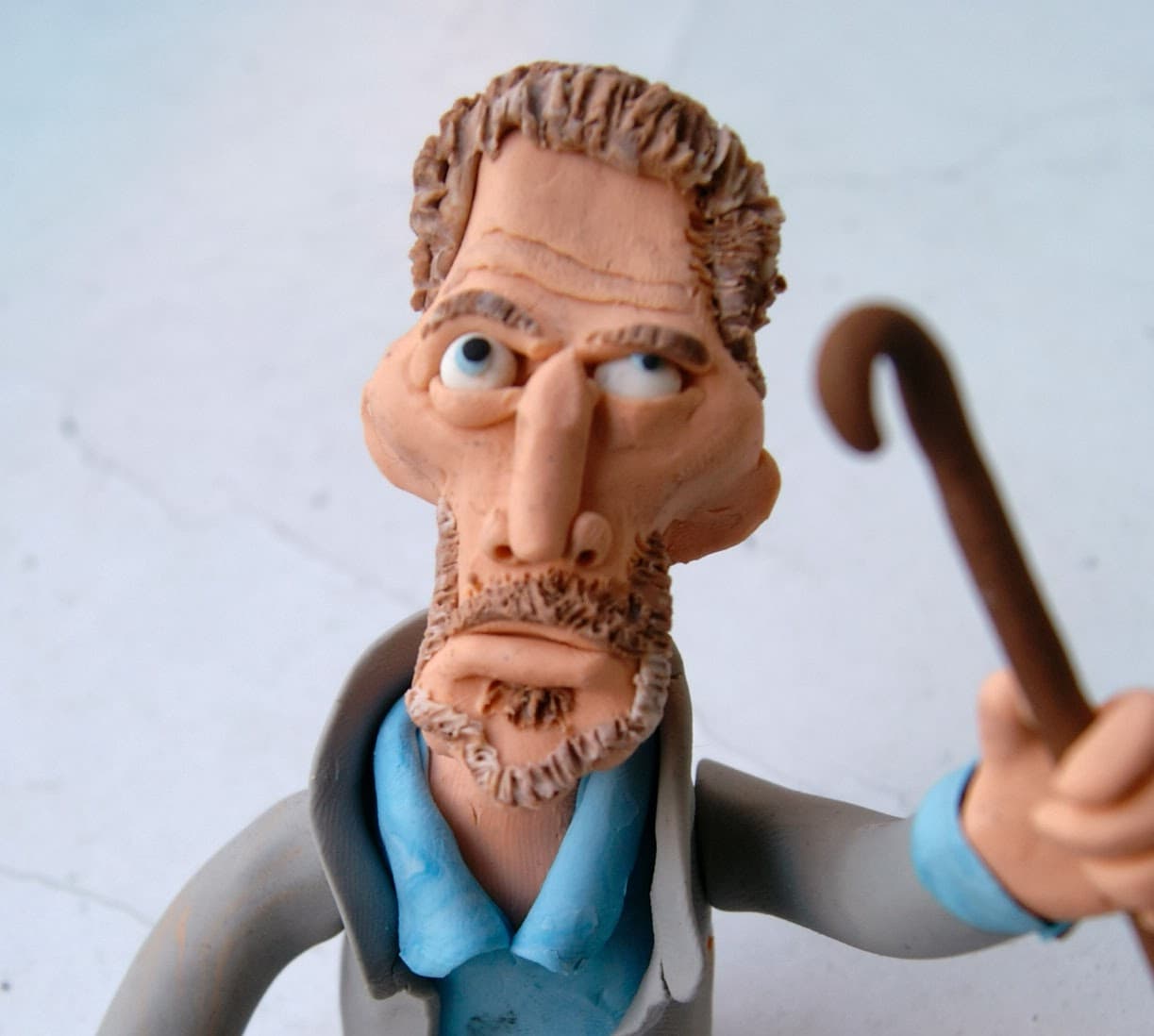 Dr. House en pâte à modeler
